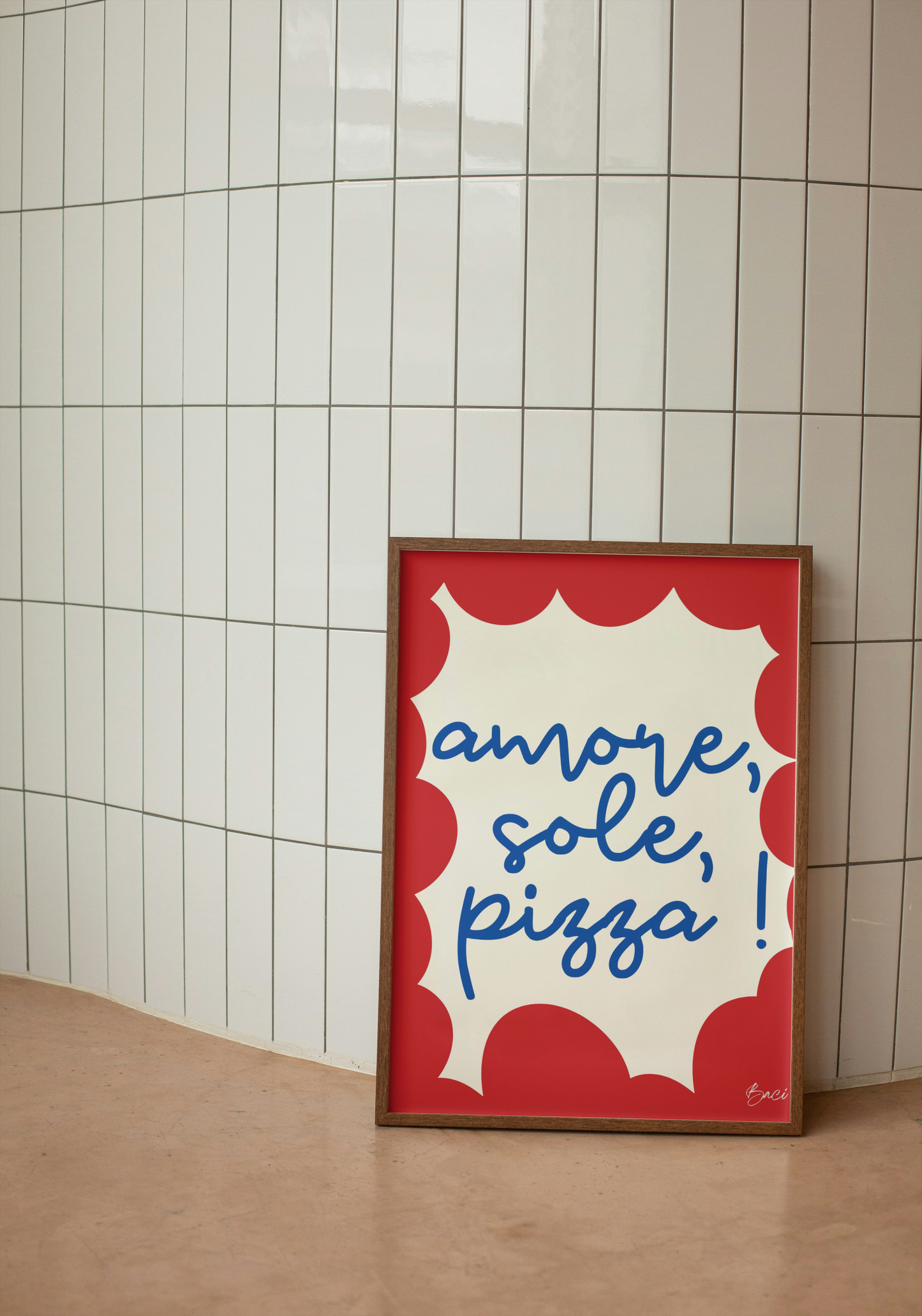 AMORE, SOLE, PIZZA (rouge)