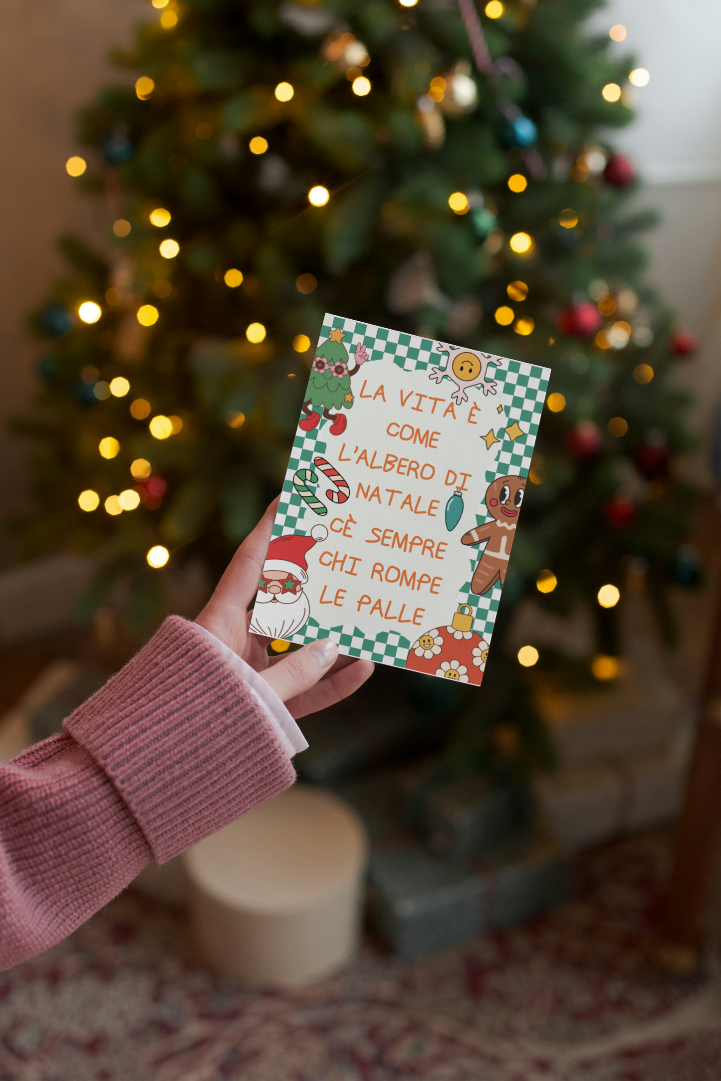 CARTE DE NOËL "NATALE GROOVY"